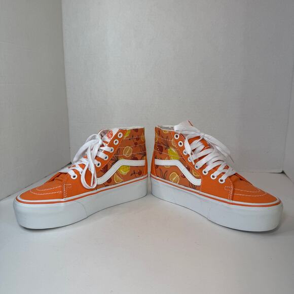 Vans SK8-Hi Top Taper Stackform Platform Summer Fruit Punch Sneakers Size 7.5 - Picture 4 of 9